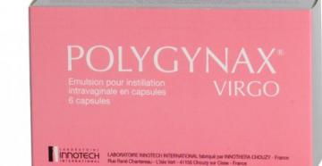 Polygynax Virgo - istruzioni per l'uso, indicazioni per ragazze, composizione, effetti collaterali, analoghi e prezzo Per funzionalità renale compromessa