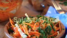 Salata od svježe bundeve - recept sa fotografijama i video zapisima