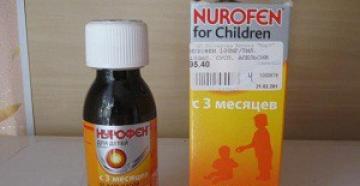 Нурофен суспензия за деца: инструкции за употреба, дозировка