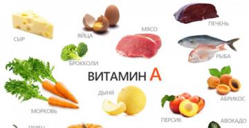 ¿Qué alimentos contienen vitamina A?