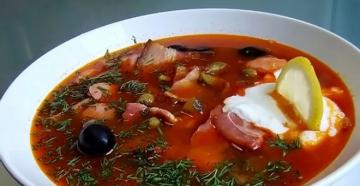 خليط كلاسيكي من اللحم والبطاطس - وصفة خطوة بخطوة مع صور حول كيفية طهي الحساء اللذيذ في المنزل