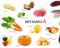 ¿Qué alimentos contienen vitamina A?