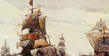 Yenilmez Armada'nın yenilgisi: savaşın yeri, tarihi, gidişatı