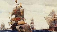 هزيمة الأسطول الذي لا يقهر: المكان والتاريخ ومسار المعركة