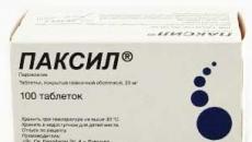 Upute za upotrebu antidepresiva Paxil: recenzije, analozi Paxil 20 mg tab
